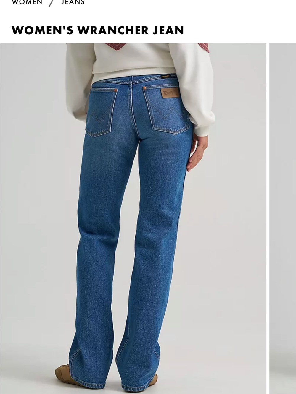 Women’s wrancher Jean
